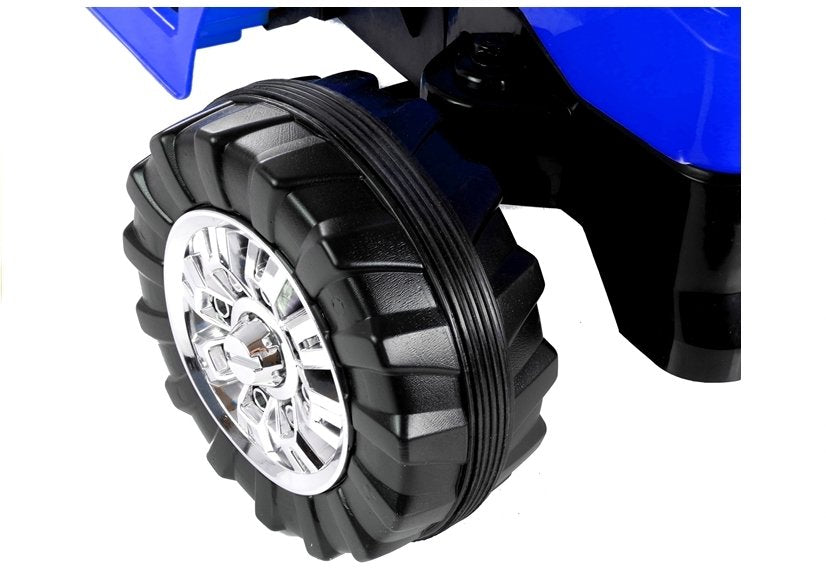Electric Car for Children Backhoe Loader Tractor ZP1005 Blue 2.4G