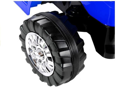 Electric Car for Children Backhoe Loader Tractor ZP1005 Blue 2.4G