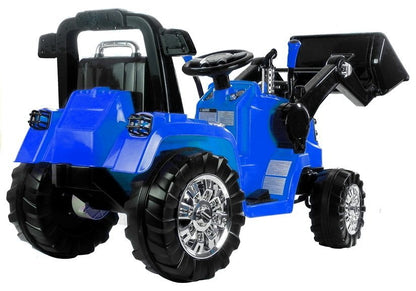 Electric Car for Children Backhoe Loader Tractor ZP1005 Blue 2.4G