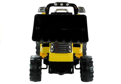 Electric Car for Children Backhoe Loader Tractor ZP1005 Yellow 2.4G