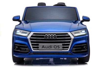 Children's car Audi Q5 painted blue 