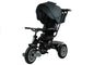 Tricycle PRO800 Black Handlebar Sunshade Basket Children's Tricycle
