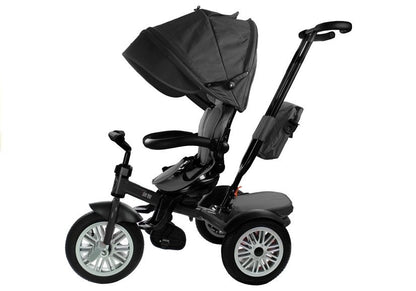 Tricycle PRO800 Black Handlebar Sunshade Basket Children's Tricycle