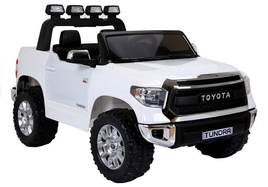 Elektro Kinderfahrzeug Toyota Tundra Weiß 2Sitzer