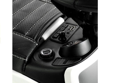 Elektro Kinderauto Weißer Mercedes GLE 63 Mit MP3 Player