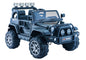 Elektro Kinderfahrzeug Jeep HP012 Schwarz Mit EVA-Reifen Und Ledersitz
