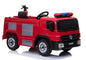 Elektro Kinderfahrzeug Feuerwehrauto Rot mit EVA-Reifen und LED Frontscheinwerfer
