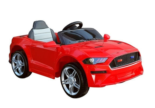 Elektro Kinderauto BBH-718A Rot EVA Reifen Ledersitz LED Frontscheinwerfer Auto