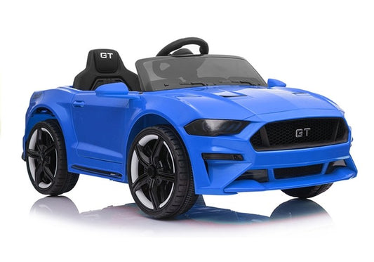 Elektro Kinderauto BBH-718A Blau Lackiert Mit EVA-Reifen Und Ledersitz