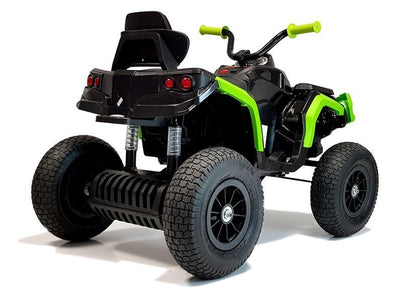 Elektro Kinderquad Quad BDM0906 Schwarz Pneumatische Räder