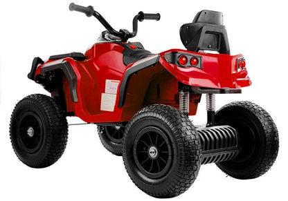 Elektro Kinderquad BDM0906 Rot Ledersitz 2x45W 3 Stufen