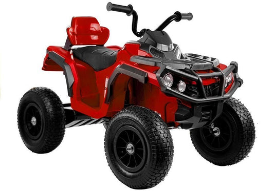 Elektro Kinderquad BDM0906 Rot Ledersitz 2x45W 3 Stufen