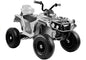 Elektro Kinderquad BDM0906 Weiß Ledersitz 2x45W 3 Stufen