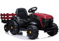 Elektro Kindertraktor Mit Anhänger BDM0925 Rot