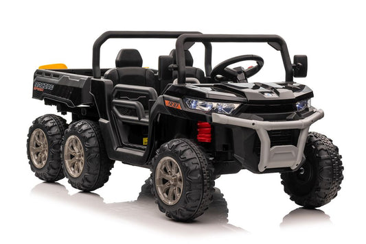 Elektro Kinderauto Bulldog XMX623B 24V Schwarz 2Sitzer