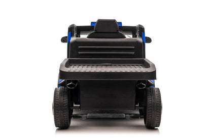 Elektro Kinderauto LKW Mercedes XMX622B Auflieger Marineblau LCD