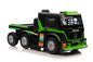 Elektro Kinderauto LKW Mercedes XMX622B Grünes LCD