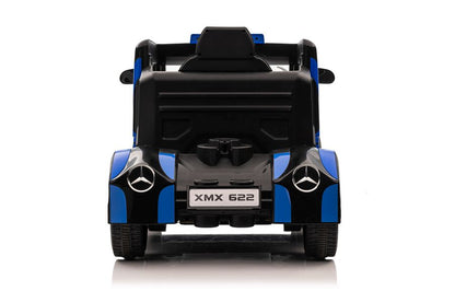 Elektro Kinderauto LKW Mercedes XMX622 Navy Blau