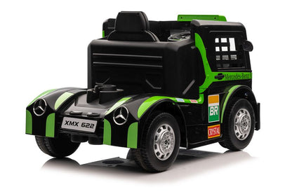 Elektro Kinderauto LKW Mercedes XMX622 Grün 12V