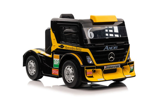 Elektro Kinderauto LKW Mercedes XMX622 Gelb