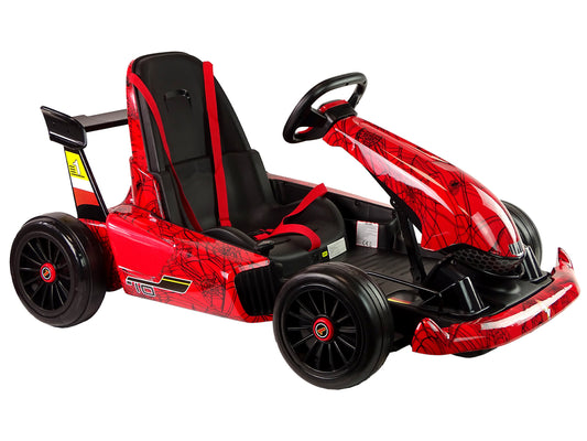Elektro Kinder Gokart XMX619 Rot Lackiert 24V Für Kinder 6 Bis 12 Jahre