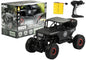 Ferngesteuertes Jeep R/C Auto 1:18 Schwarz Mit Akku Und Ladegerät