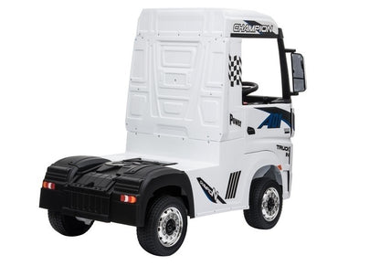 Elektro Kinderauto Mercedes Actros Weiß