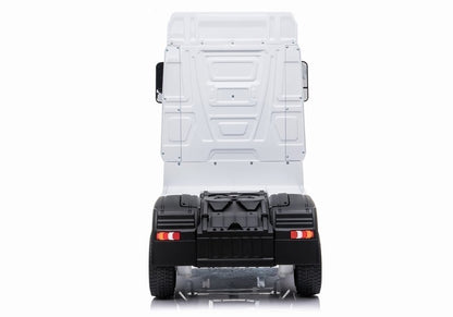 Elektro Kinderauto Mercedes Actros Weiß