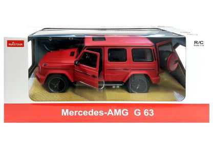 Ferngesteuertes Spielzeugauto Mercedes G63 Rastar Rot 1:14 Off-Road