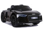 Elektro Kinderauto Audi R8 JJ2198 Schwarz Mit Ledersitz Und EVA-Reifen
