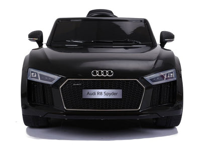 Elektro Kinderauto Audi R8 JJ2198 Schwarz Mit Ledersitz Und EVA-Reifen