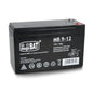 AGM gel battery for a car for a 12V9Ah battery