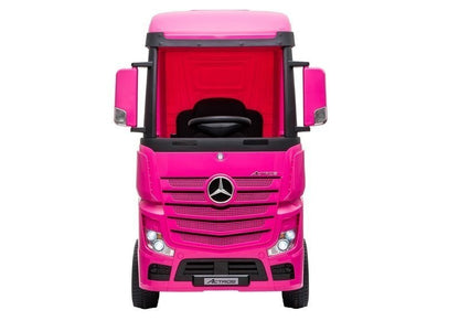 Elektro Kinderauto LKW Mercedes Actros Pink 4x4 24V