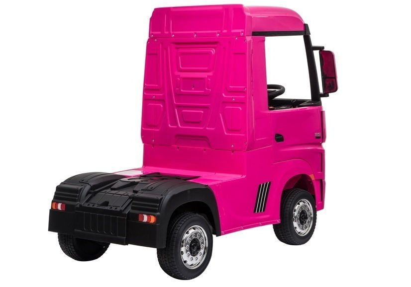 Elektro Kinderauto LKW Mercedes Actros Pink 4x4 24V