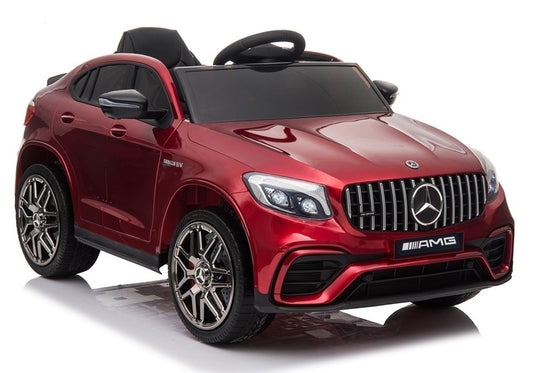 Elektro Kinderauto Mercedes GLC 4x4 Rot 24V