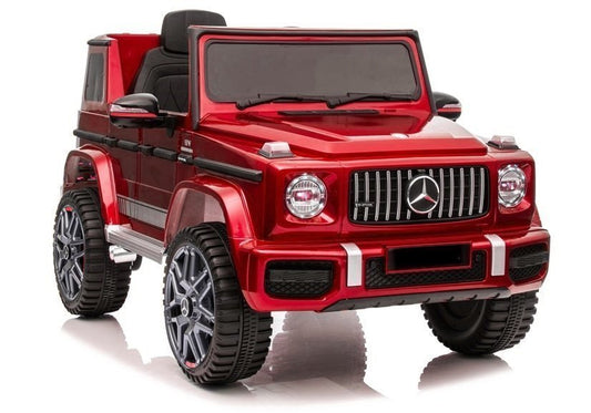 Elektro Kinderauto Mercedes G63 Rot Lackiert