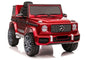 Elektro Kinderauto Mercedes G63 Rot Lackiert