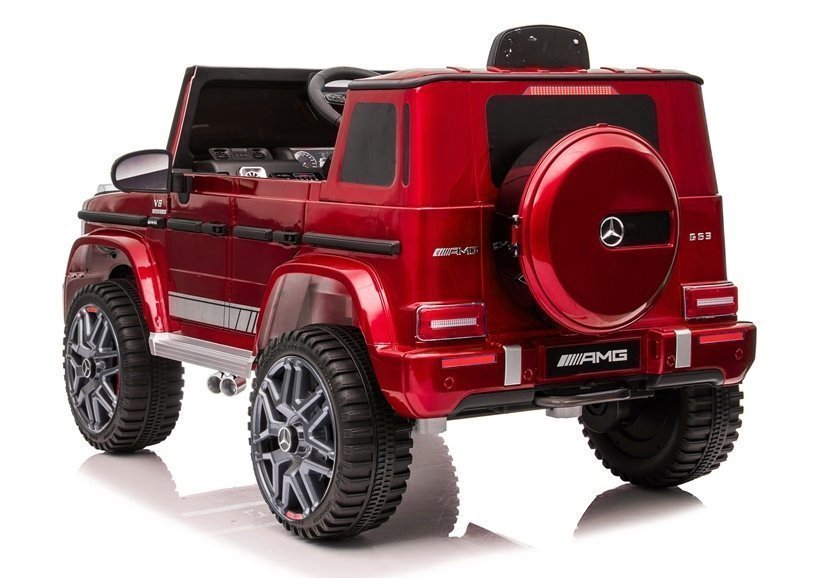 Elektro Kinderauto Mercedes G63 Rot Lackiert