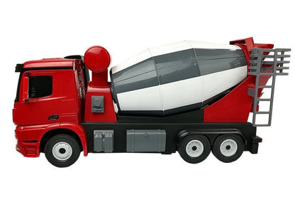Ferngesteuertes Spielzeugauto Mercedes-Benz Arocs Rastar 1:14 Rot