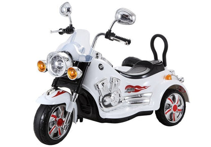 Elektro Kindermotorrad SX138 Weiß