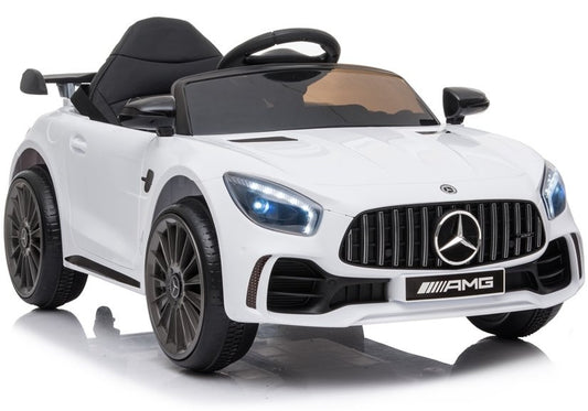 Elektro Kinderfahrzeug Mercedes AMG GT R Weiß