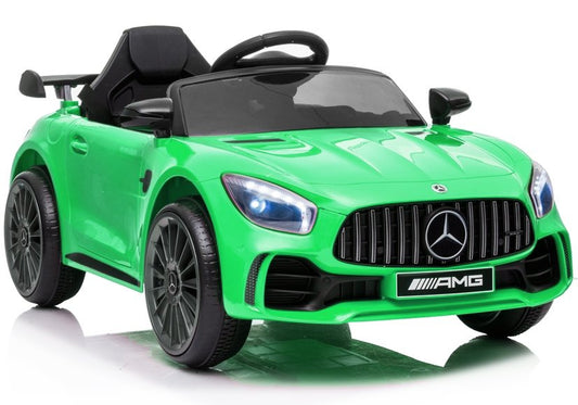 Elektro Kinderfahrzeug Mercedes AMG GT R Grün