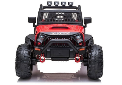 Elektro Kinderfahrzeug Jeep JC666 Rot 2x200W mit EVA-Reifen für Kinder von 3 bis 8 Jahren