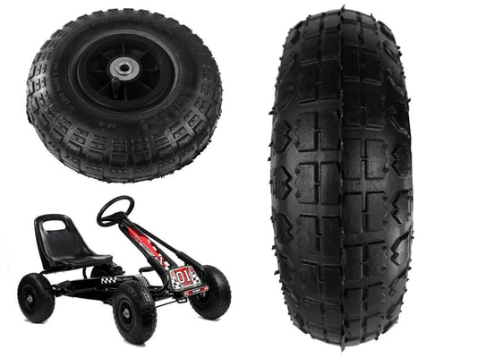 Inflatable Wheel for Gokart A15 Black