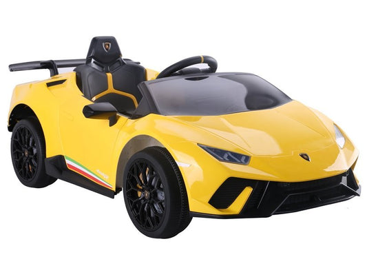 Elektro Kinderfahrzeug Lamborghini Huracan Gelb