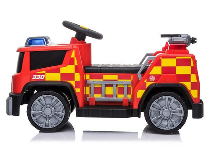 Elektro Kinderfahrzeug Feuerwehrauto TR1911 Rot