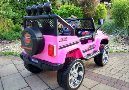 Elektrisches Fahrt Auf Auto S2388 Jeep Rose 4x45W