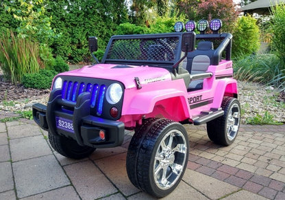 Elektrisches Fahrt Auf Auto S2388 Jeep Rose 4x45W