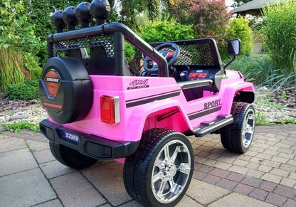 Elektrisches Fahrt Auf Auto S2388 Jeep Rose 4x45W