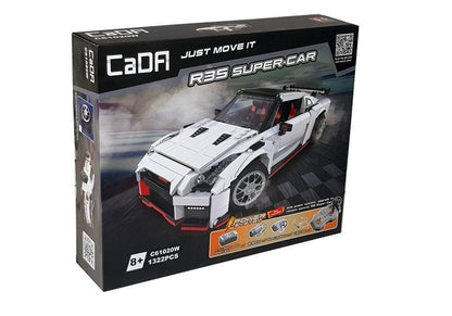 A sports car made of 1,322 elements